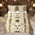 thumbnail image 1 of Feelyou Tribal Sheep Skull Twin Bedding Sets 7-Piece for Men, Hippie Texas Stars Bedding Comforter Set, Rustic Farmhouse Cabin Reversible Sheet Sets, Breathable Home Decor, 1 of 7