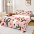 thumbnail image 1 of Feelyou Tribal Sheep Skull Twin Sheet Sets, Western Cactus Bedding, 3 Pieces, 1 of 7