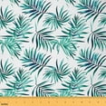 thumbnail image 1 of Feelyou Tropical Palm Tree Leaves Fabric by the Yard 5 Yards, Green Jungle Botanical Fabric for Sewing, Plant Theme Home Decor Fabric by the Yard, Luxury Room Decor, 1 of 6