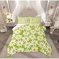 thumbnail image 1 of Feelyou Vibrant Groovy Floral Queen Comforter Set, Rustic Farmhouse Botanical Bedding Sets, Teen Kid Child Reversible Bedding Comforter Set, Breathable Home Decor, 3-Piece, 1 of 8