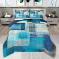 thumbnail image 1 of Feelyou Vintage Abstract Kid Twin Comforter Sets, Oil Printing Art Bedding Set, 2-Piece, 1 of 8