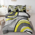 thumbnail image 1 of Feelyou Vintage Art Circle Bedding Comforter Set 7 Pieces for Kids, Abstract Geometric Full Bedding Set, Retro Minimalism Reversible Fitted Sheet Flat Sheet, Breathable Home Decor, 1 of 7