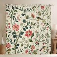 thumbnail image 1 of Feelyou Vintage Rustic Flower Curtains Pack of 2 (42x84 Each), Plant Botanical Curtains Blackout, Western Countryside Bedroom Curtains, Curtains and Drapes Home Decor, 1 of 6