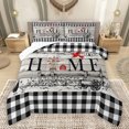 thumbnail image 1 of Feelyou Vintage Wooden Plank Queen Comforter Set, Christmas Farmhouse Bedding Sets, Rustic Cabin Reversible Bedding Comforter Set, Microfiber Bedroom Decor, 3pcs, 1 of 8