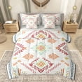 thumbnail image 1 of Feelyou Western Aztec Women Comforter Set 7pcs, Olld Fashion Abstract Full Bedding Set, 1 of 8