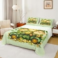 thumbnail image 1 of Feelyou Western Gnome Kids Twin Sheet Sets, Lucky Shamrock Bedding, 3pcs, 1 of 7