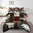 thumbnail image 1 of Feelyou Western Hunting Queen Comforter Set, Buffalo Bedding Comforter Set, 3-Piece, 1 of 7
