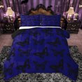 thumbnail image 1 of Feelyou Women Blue Butterfly Bedding Comforter Set, Dreamy Animal Twin Comforter Sets, Modern Fashion Style Reversible Bedding Set, Ultra Soft Bedroom Decor, 2-Piece, 1 of 8