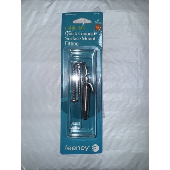 Feeney CR-9903W-PKG Quick Connect Surface Mount, 1/8"