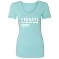 thumbnail image 1 of Feeny Call Womens V-Neck Tee, 1 of 1