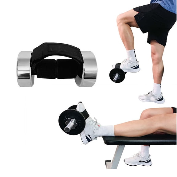 Feet Dumbbell Attachment, Tibialis Trainer Ankle Straps for Feet Weight Lifting Shin Splint, Hamstring Curls, Leg Curl Attachment at Home Gym Equipment