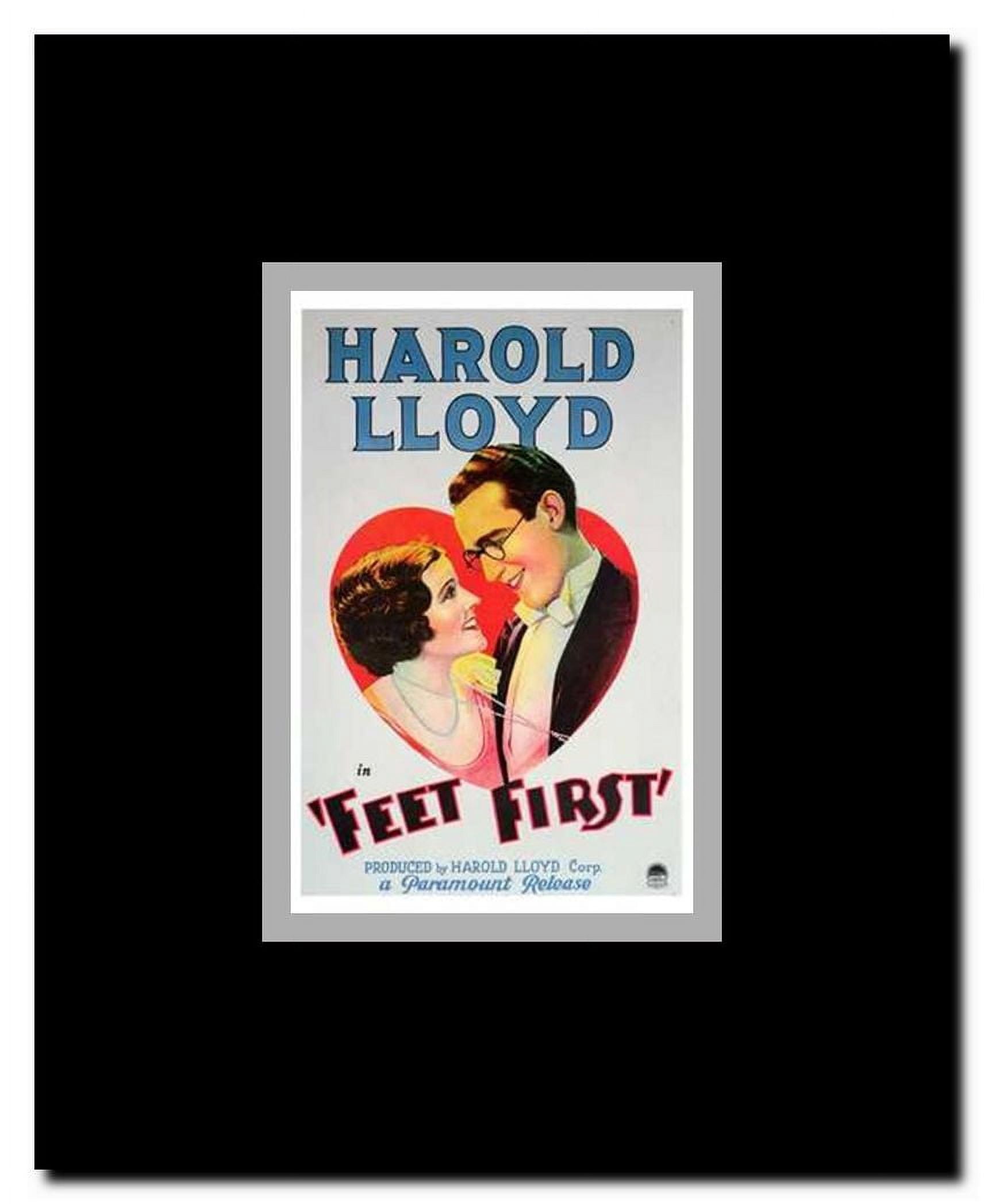 Feet First Framed Movie Poster
