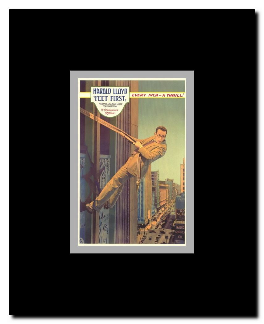 Feet First Framed Movie Poster