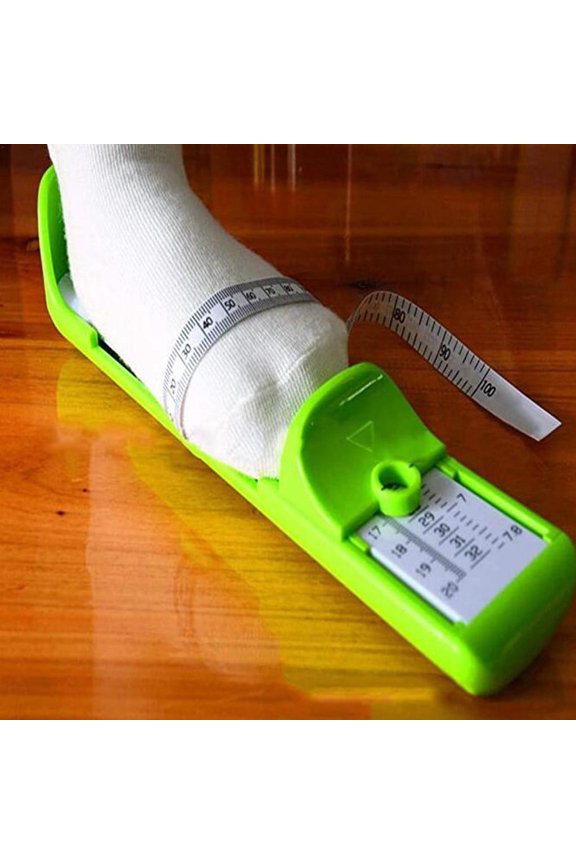 Feet Measuring Ruler and Shoe Measuring Devices for Adults, Soft Foot Ruler Scale, Durable Plastic, Easy to Use, Compact and Lightweight, Accurate Measurement, Home and Travel Use Makeup Organizers