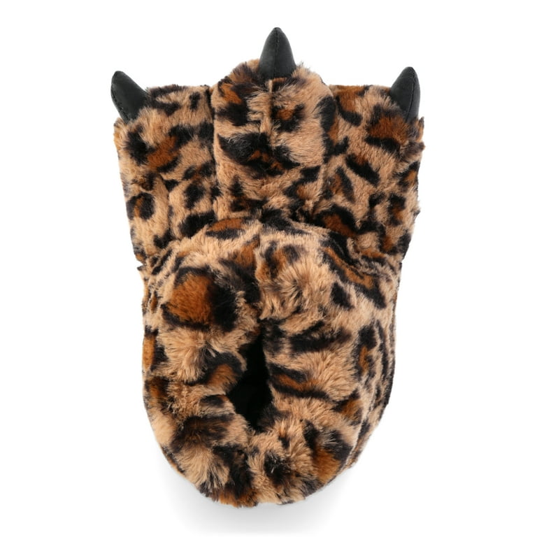 Fluffy claw slippers clearance