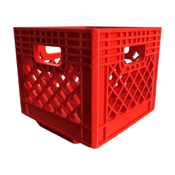 Feet Mounting for Milwaukee Packout Crate, Storage Organizer for Tools, Tool Box Storage for Bolts Nuts Drink Cup Holder, Red
