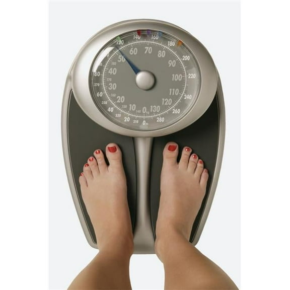 Feet On A Scale Poster Print