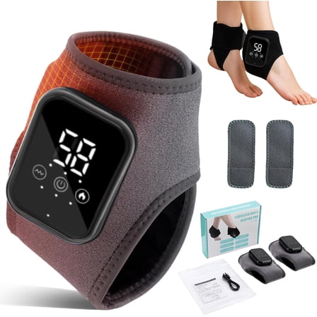 Feet Relieve, 2026 Feet Relief Massager - 3-in-1 Kneading, Compression & Heat, Triple Method Massager for Pain Relief, Foots Relaxation, Tendinitis & Plantar Fasciitis