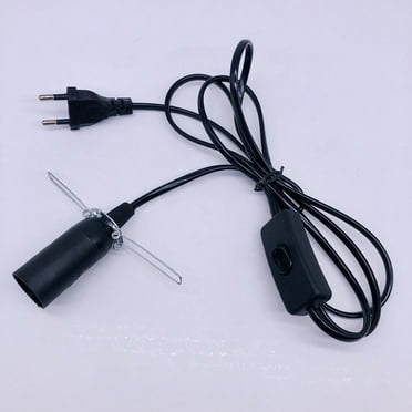 Feet Salt Lamp Cord Replacement Cord Plug wire carrying switch