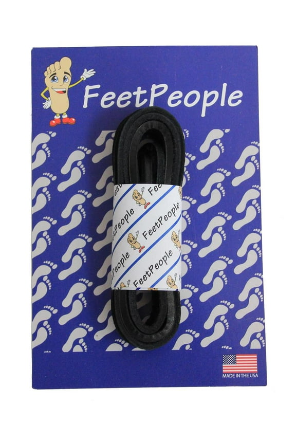 Leather Shoe/Boot Laces, Black, 90