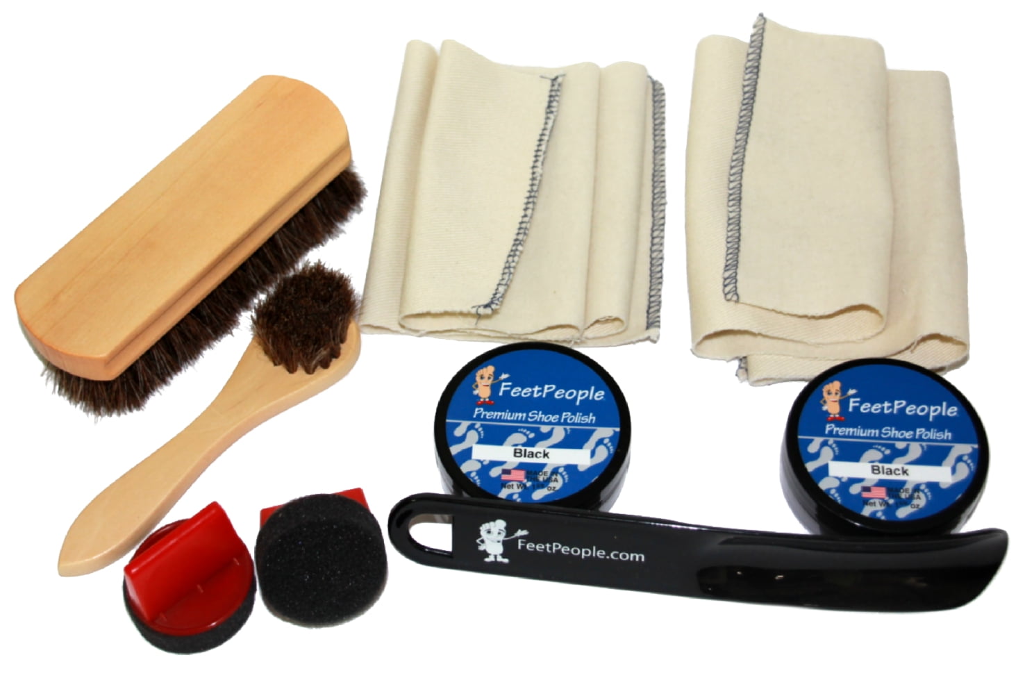FeetPeople Military Valet Shoe Shine Refill Kit