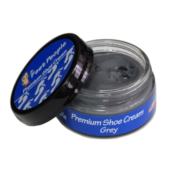 FeetPeople Premium Shoe Cream, Grey