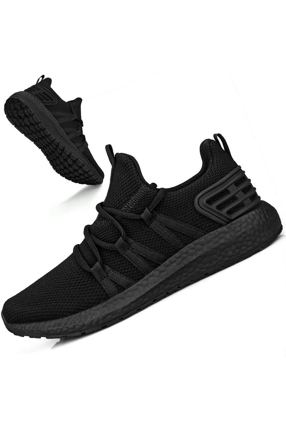 Mens Non Slip Running shoes Breathable Walking Sneakers Gym Work Tennis Shoes