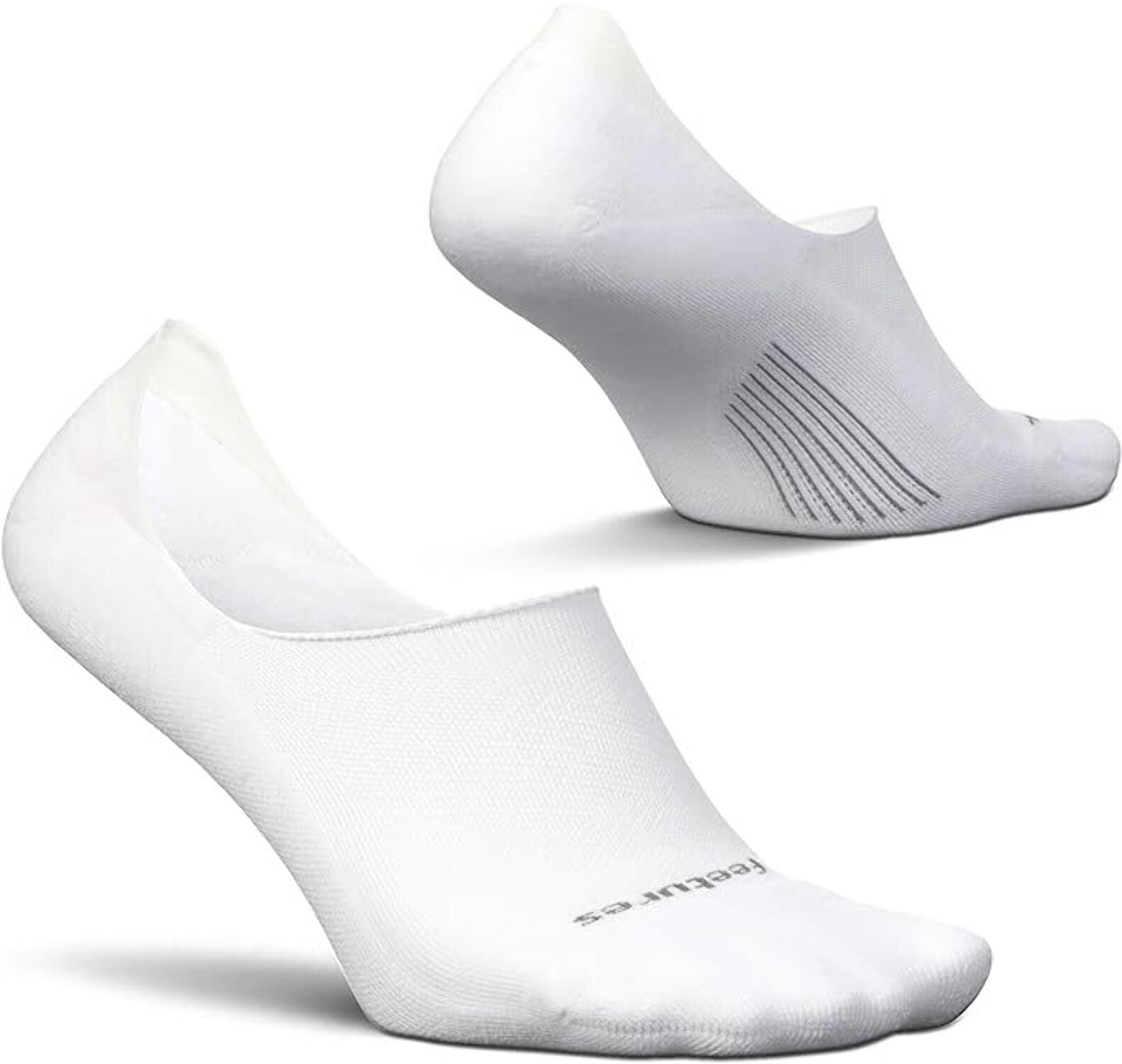 Feetures Elite Light Cushion Invisible Running Socks for Women and Men Athletic Compression