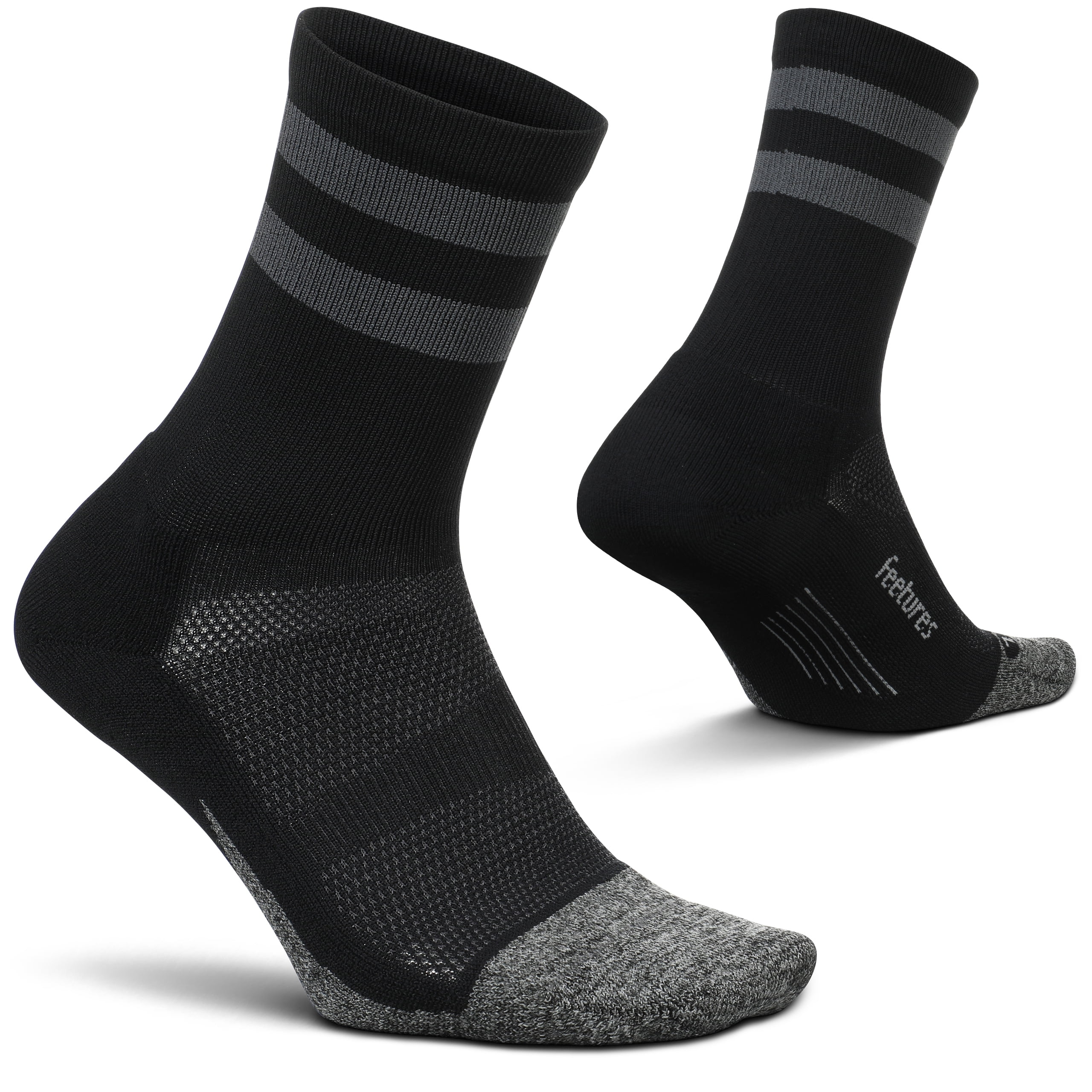 Feetures Elite Light Cushion Mini Crew Sock Running Socks for Women