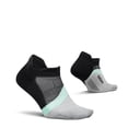 thumbnail image 1 of Feetures Elite Light Cushion No Show Tab Ankle Socks - Sport Sock with Targeted Compression - Mint Chip , Large (1 Pair), 1 of 7
