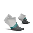 thumbnail image 1 of Feetures Elite Light Cushion No Show Tab Ankle Socks - Sport Sock with Targeted Compression - Stone Ivy , X-Large (1 Pair), 1 of 7