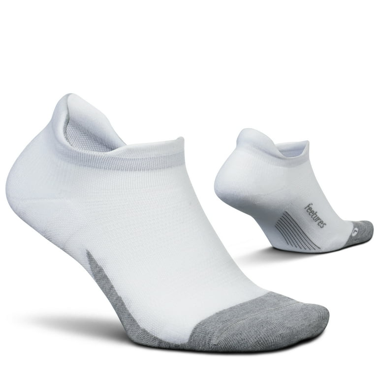 Feetures elite max cushion no show tab athletic running socks sale
