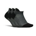 thumbnail image 1 of Feetures Elite Max Cushion No Show Tab - Running Socks for Men & Women - Athletic Compression Socks - Moisture Wicking - S, New Gray-3Pair, 1 of 8