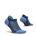 thumbnail image 1 of Feetures Elite Max Cushion No Show Tab Wave- Running Socks for Men & Women, Athletic Compression Socks, Moisture Wicking - Blue Wave , Small (1 Pair), 1 of 7
