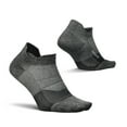 thumbnail image 1 of Feetures Elite Ultra Light Cushion Ankle Socks - Sport Sock with Targeted Compression - New Gray, M (1 Pair), 1 of 8