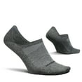 thumbnail image 1 of Feetures Elite Ultra Light Invisible Socks - Anti-Slip Sport Sock Liner with Targeted Compression - Gray, XL (1 Pair), 1 of 8