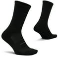 thumbnail image 1 of Feetures High Performance Max Cushion Classic Crew Sock for Women & Men - Moisture-Wicking Athletic Socks - Black, XL (1 Pair), 1 of 6