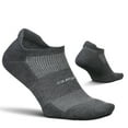 thumbnail image 1 of Feetures High Performance Max Cushion Ankle Sock - No Show Socks for Women & Men with Heel Tab - Heather Gray, M (1 Pair), 1 of 6