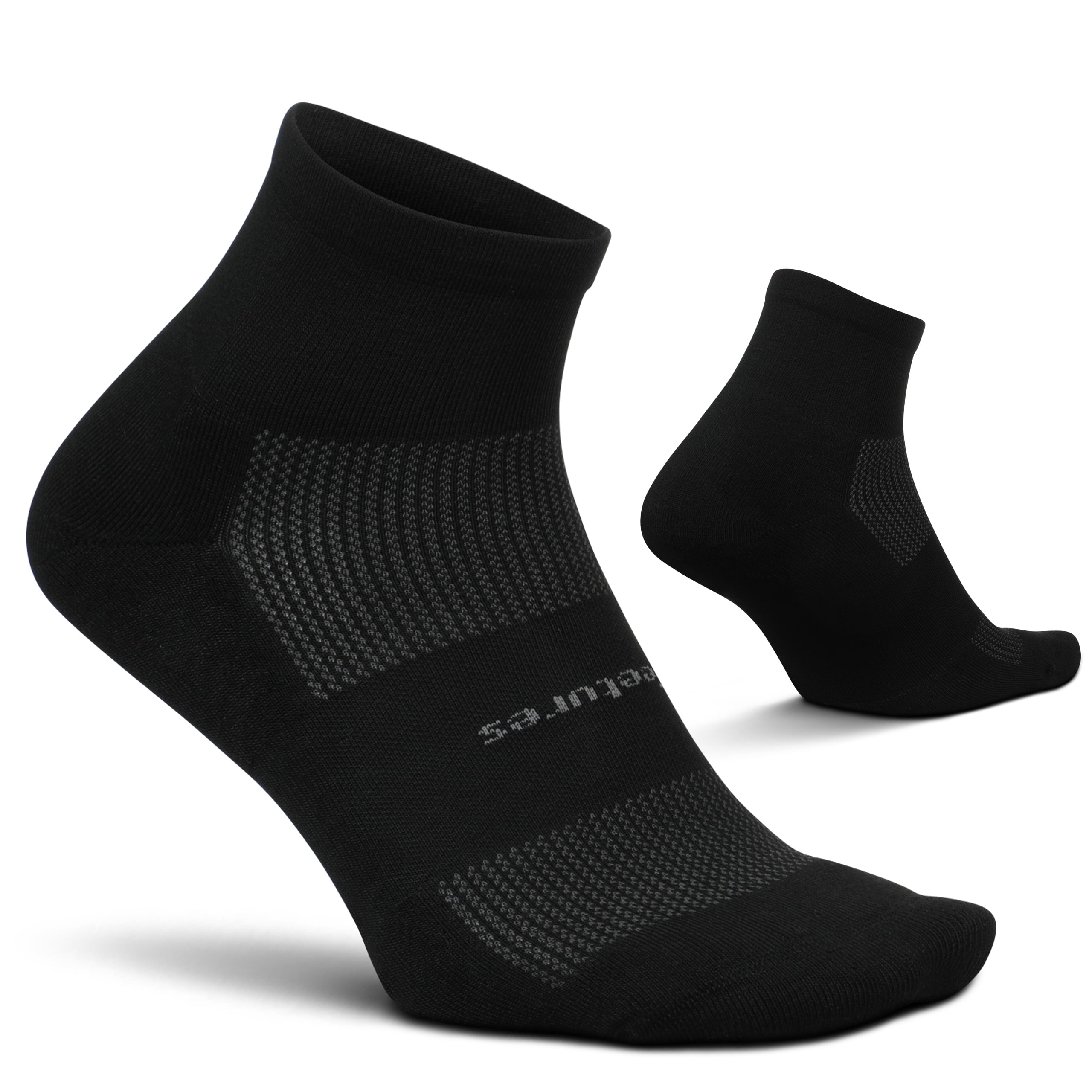 Feetures High Performance Cushion Quarter Running Socks for Women