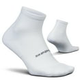 thumbnail image 1 of Feetures High Performance Max Cushion Quarter Sock for Women & Men - Moisture-Wicking Athletic Socks - Old White - S (1 Pair), 1 of 6