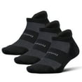 thumbnail image 1 of Feetures High Performance Ultra Light Ankle Sock - No Show Socks for Women & Men with Heel Tab - Black, XL - (3 Pair), 1 of 6