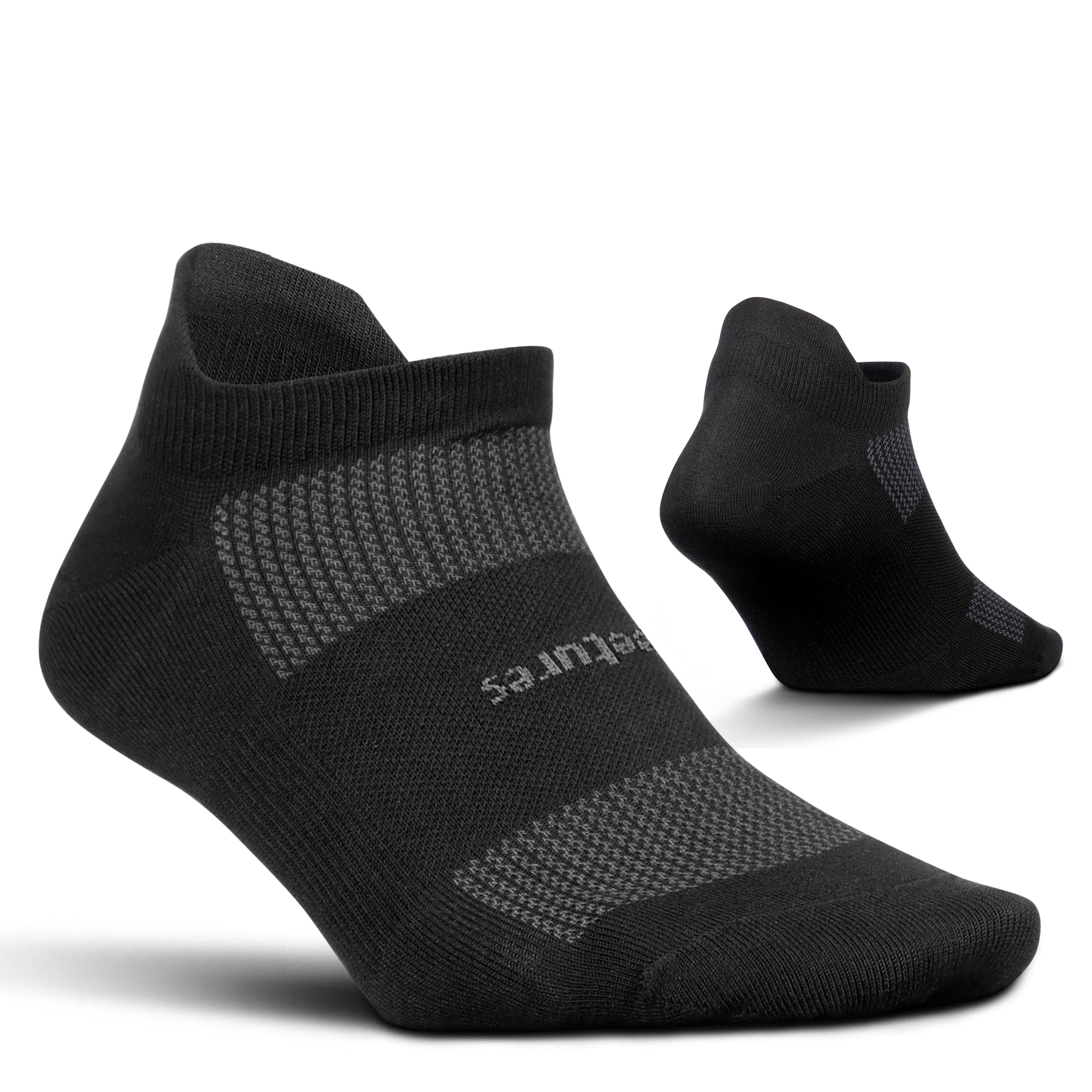 Feetures High Performance Ultra Light No Show Tab Solid- Running Socks ...