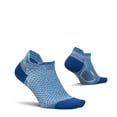 thumbnail image 1 of Feetures Plantar Fasciitis Relief Sock Light Cushion No Show Tab - Targeted Compression Sock for Women & Men - Sapphire , Small (1 Pair), 1 of 7