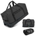 thumbnail image 1 of Fegat Foldable Rolling Duffel Bag,30'' Travel Duffel Bag Expandable 100L-120L Heavy Loads Design,Large Waterproof Wheeled Bag for Travel with Straps & Lock, 1 of 10