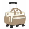 thumbnail image 1 of Fegat Rolling Craft Bag,Sewing Machine Tote,Large Sewing Accessories Storage with Wheels,Detachable Rolling Teacher Bag and Transport Tote for Craft,Teaching,Office, 1 of 1
