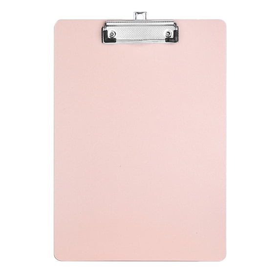 Fegute A4 Plastic Folder Board with Hook Color Clip for Office Home Use Thickened Writing Board Document Organizer 31x22.5cm