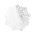 thumbnail image 1 of Fegute Hibiscus Flower Hollow Placemat Plastic Wedding Decoration Elegant Design Table Mat for Home Kitchen Hotels Events 38x38cm, 1 of 6