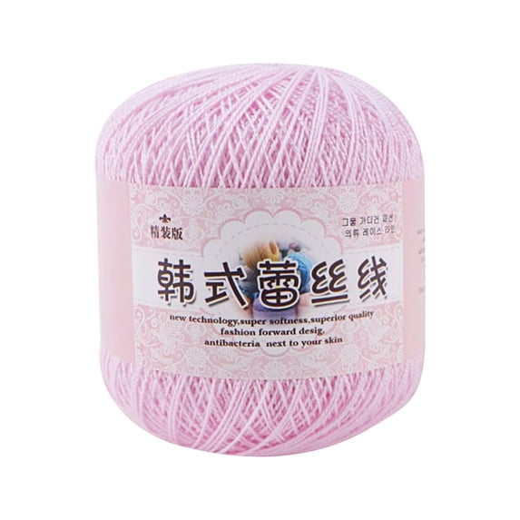 Fegute Lace Thread Crochet Yarn Cotton 325m Knitting Yarn DIY Crafts for Home Decoration Versatile Soft and Durable All Seasons