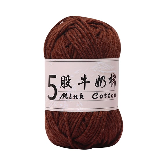 Fegute Milk Cotton Yarn 50g 325m Acrylic Knitting Thread Crochet DIY Wool Ball for Handcrafts Warmth Preservation Durable Multi-Use Home Crafts