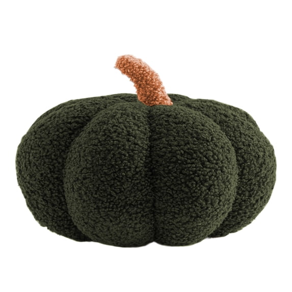 Fegute Pumpkins Decorative Throw Pillows Soft Plush Cushion Fall Home Décor Cute Pumpkin Shape for Parties Sofa Office 20x12cm